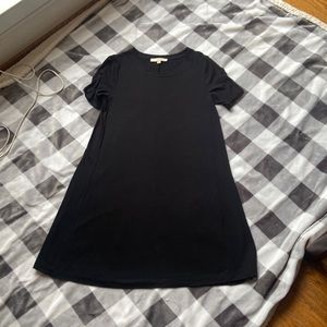 Loft Small Black Short Sleeve dress